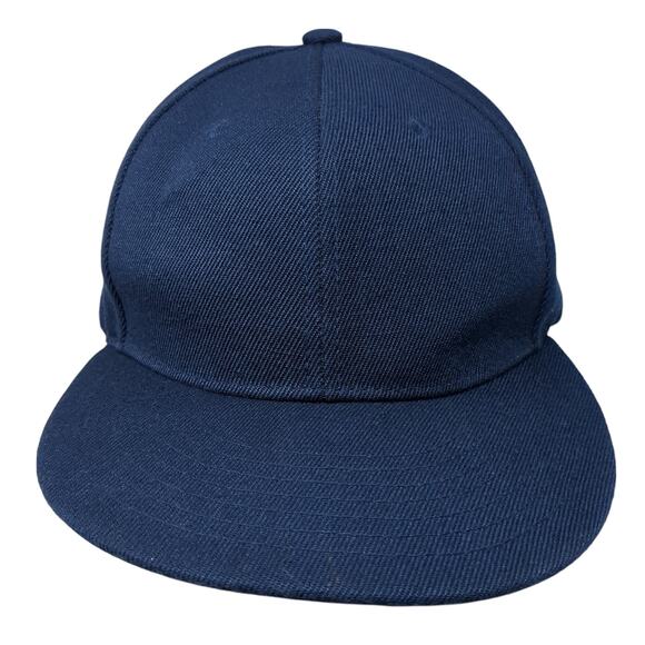 Chok Lids Snapback Cap Blue One Size Adjustable Vented Holes 6 Panel Blank - Picture 1 of 10